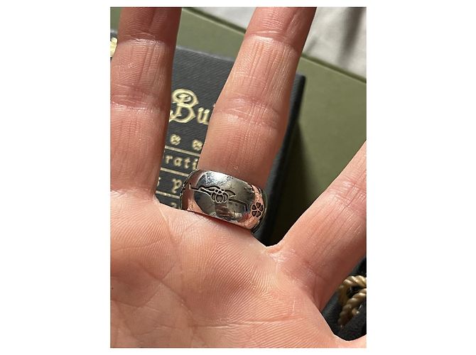 Bulgari Save the Children Ring Silber Größe 52 Silber Hardware - Ansicht 4