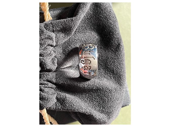 Bulgari Save the Children Ring Silber Größe 52 Silber Hardware - Ansicht 9