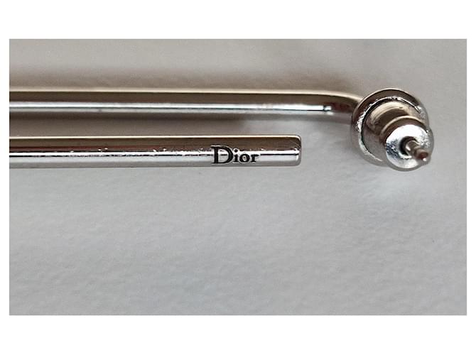 Dior CD Ohrringe silberfarben - Ansicht 2
