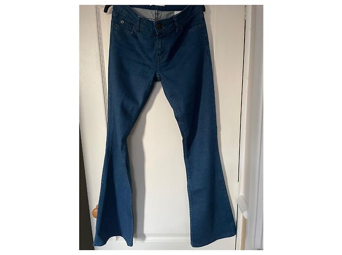 Jeans bootcut Maje blu navy - vista 2