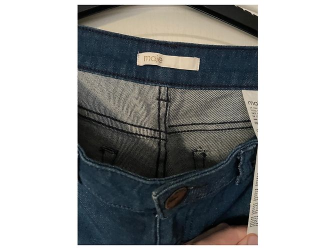 Jeans bootcut Maje blu navy - vista 7