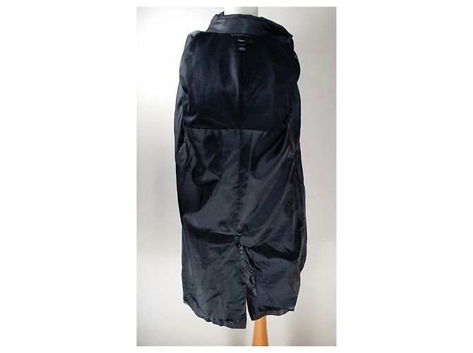Gabardina negra de nylon Filippa K Negro - vista 8