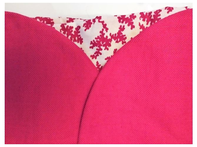 KENZO SOLARJACKE MIT BLUMENEINSATZ T 40/42 Rot - Ansicht 11