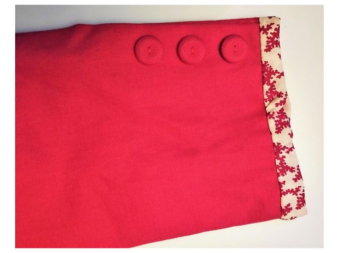 KENZO SOLARJACKE MIT BLUMENEINSATZ T 40/42 Rot - Ansicht 7