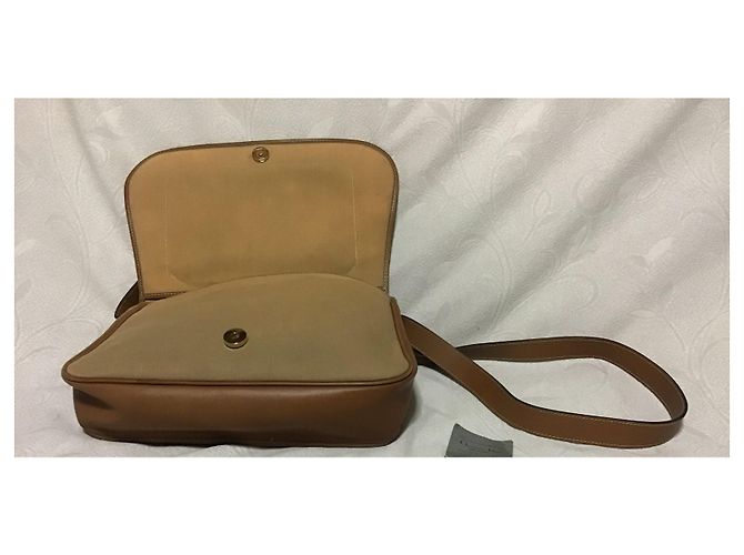 Borsa a tracolla Christian Dior Marrone Beige - vista 5