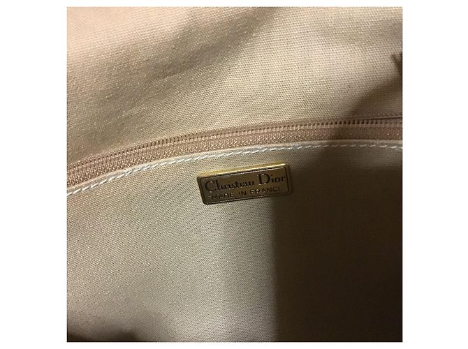 Borsa a tracolla Christian Dior Marrone Beige - vista 6
