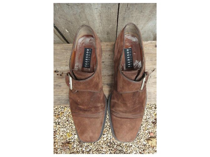 Fratelli Rosseti Mocassini con fibbia Fratelli Rossetti p 43,5 Marrone scuro - vista 5