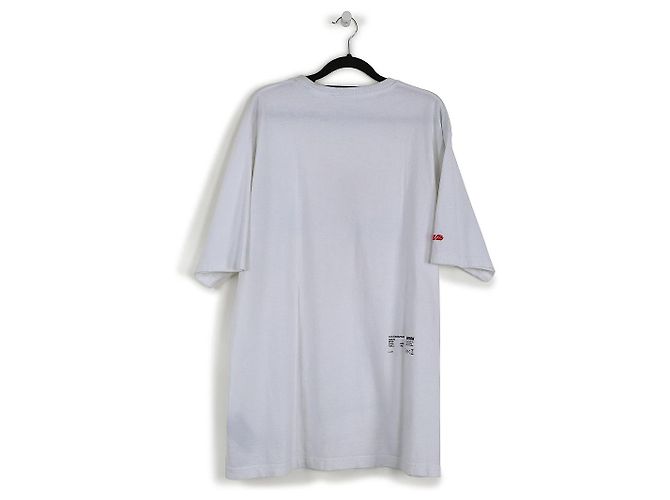 Heron Preston White Cotton "Wizard" Multicolor Print Short Sleeve T-Shirt - view 2
