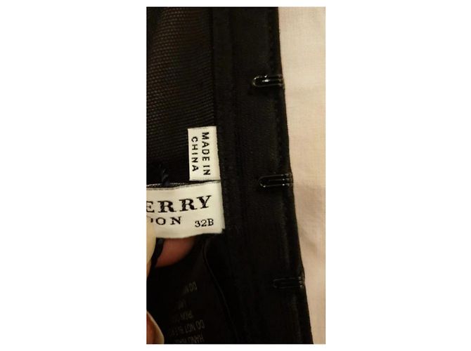 Corpete de renda e seda Burberry - vista 5