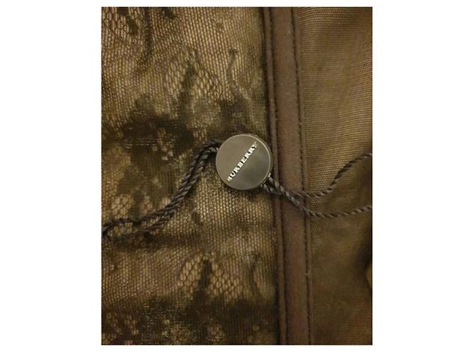 Corpete de renda e seda Burberry - vista 7