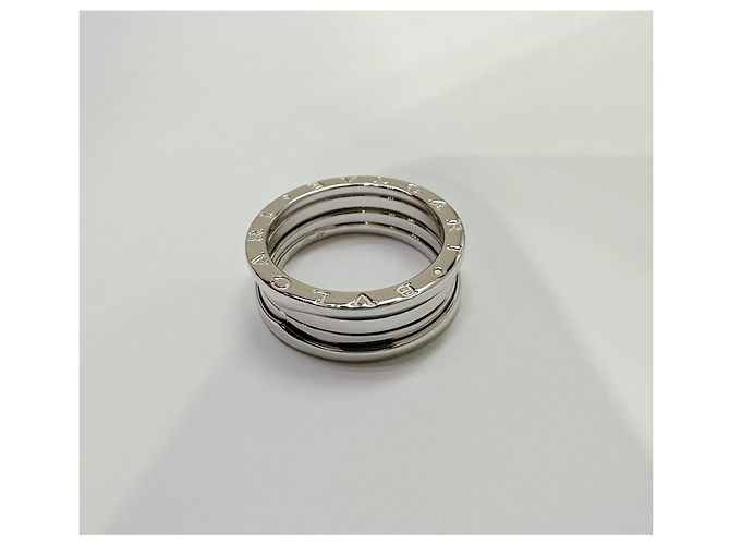Anello Bulgari B.Zero1 ORO BIANCO Argento - vista 3