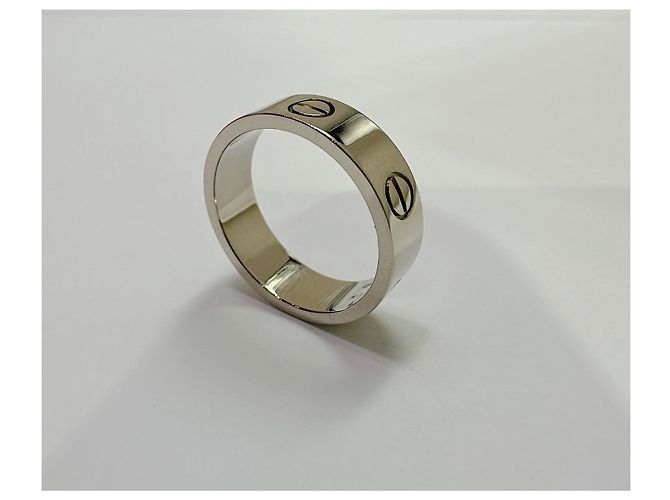 Cartier Love Ring ein 18 Karat Weißgold - Ansicht 3