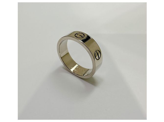 Cartier Love Ring ein 18 Karat Weißgold - Ansicht 7