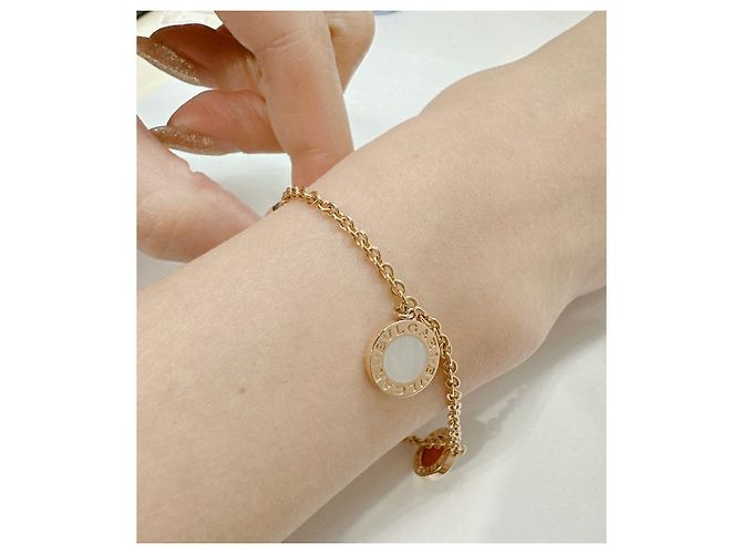 Bulgari Bvlgari 18K Bracciale in oro rosa e multi-pietra preziosa Gold hardware - vista 6