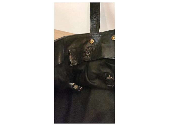 Borsa Billy Jerome Dreyfuss Nera in Pelle Smaltata Nero - vista 3