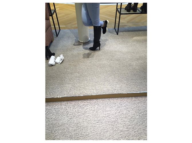 Botas Chanel de piel negra 36.5 Negro - vista 3