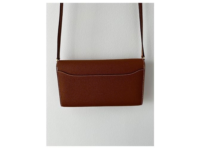Hermès Cartera Constance para llevar Dorado - vista 3