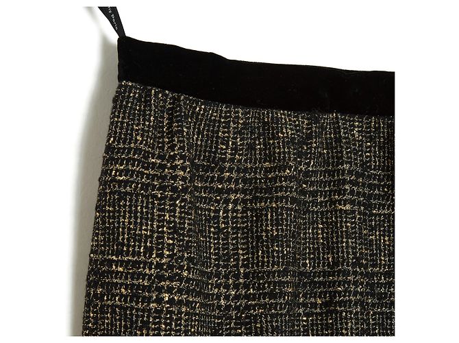 Givenchy HAUTE COUTURE FR38/40 BLACK GOLD Golden - view 2