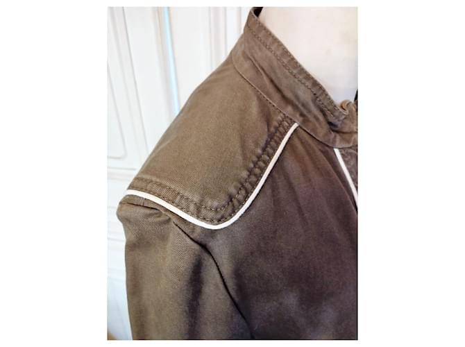 MARC JACOBS TRENDIGE JACKE 3 FLEICHEN MEDAILLONS TL ODER 40/42 Kastanie - Ansicht 10