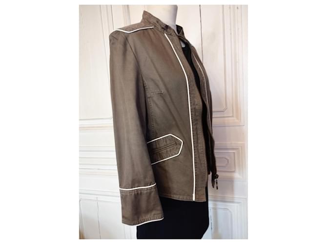 MARC JACOBS TRENDIGE JACKE 3 FLEICHEN MEDAILLONS TL ODER 40/42 Kastanie - Ansicht 11