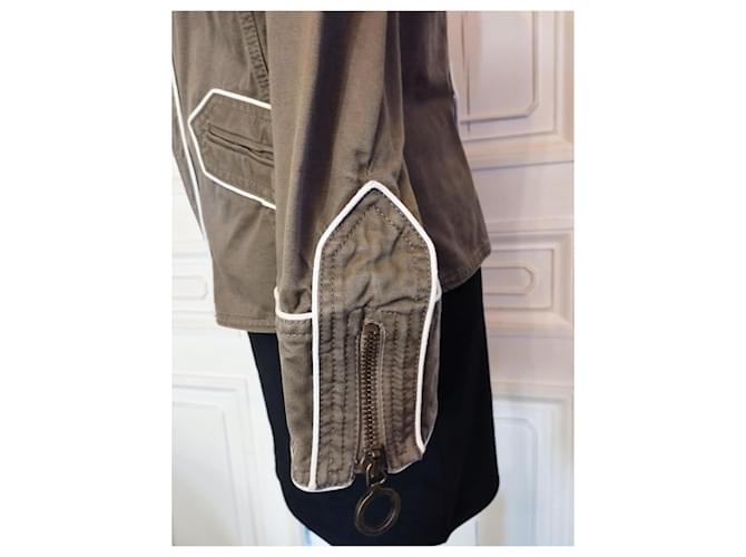 MARC JACOBS TRENDIGE JACKE 3 FLEICHEN MEDAILLONS TL ODER 40/42 Kastanie - Ansicht 12