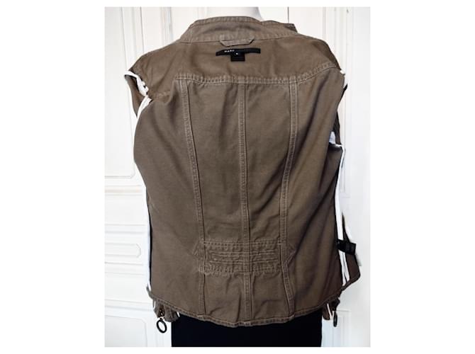 MARC JACOBS TRENDIGE JACKE 3 FLEICHEN MEDAILLONS TL ODER 40/42 Kastanie - Ansicht 6