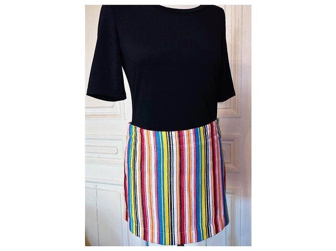 REGINA RUBENS FALDA RAMIE BAYADERE T 36/38 - vista 10