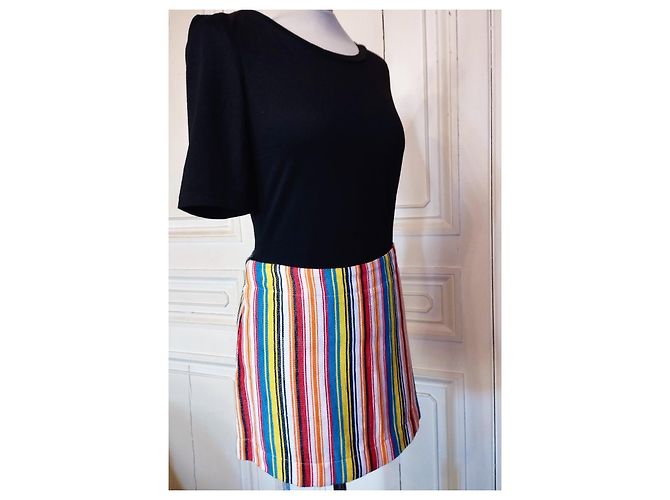 REGINA RUBENS FALDA RAMIE BAYADERE T 36/38 - vista 2