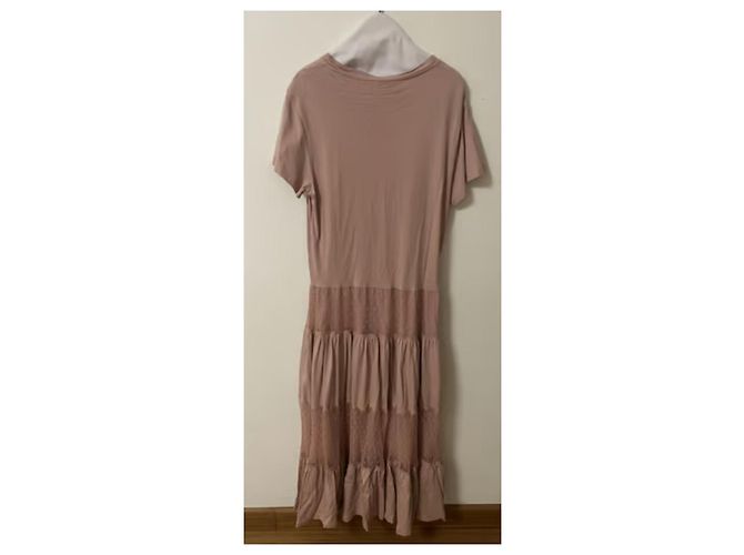 Vestido Red Valentino de algodón rosa - vista 2
