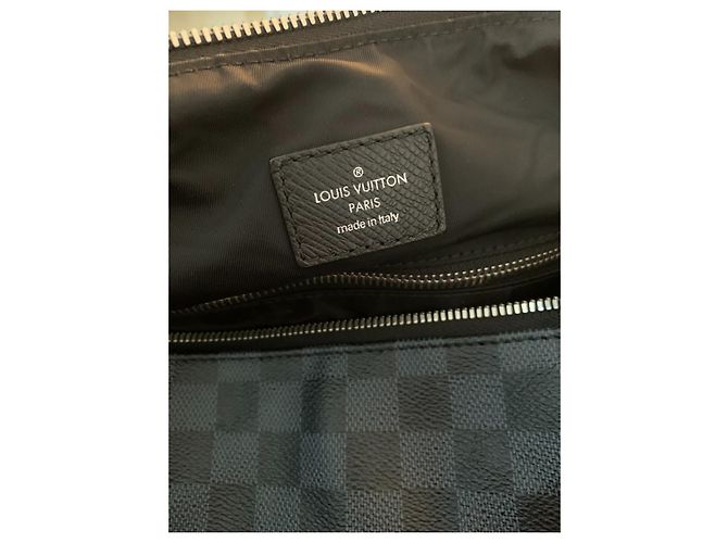 Polochon Louis Vuitton Matchpoint Cobalto Blu - vista 9