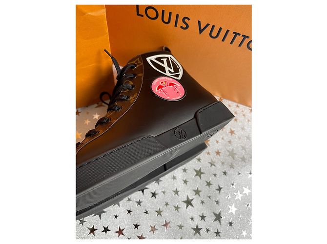 Louis Vuitton Sneakers alte Nero - vista 13