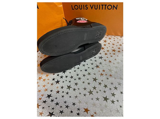 Louis Vuitton Sneakers alte Nero - vista 7