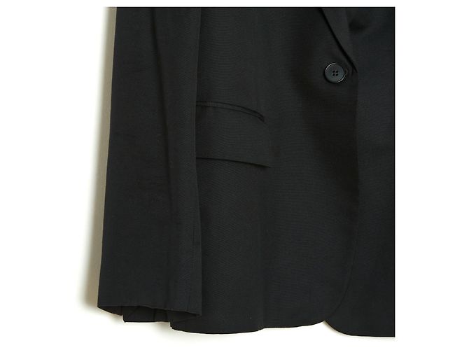 Stella Mc Cartney COLLETTO foderato NERO FR38 - vista 2