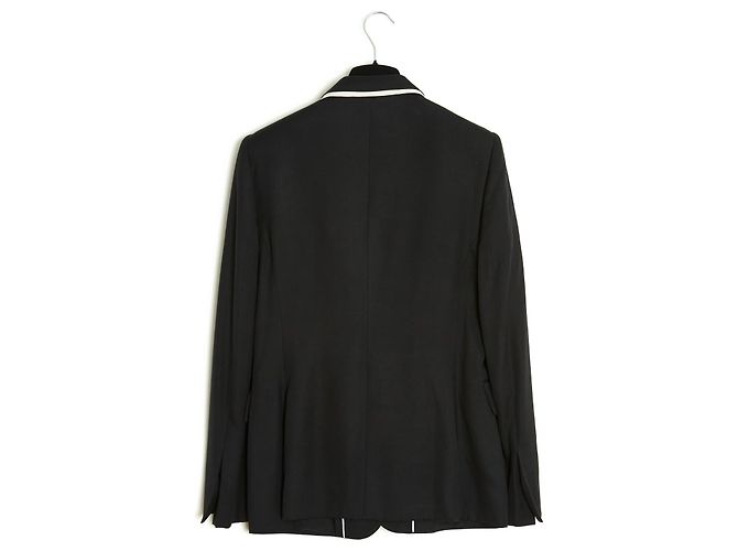 Stella Mc Cartney COLLETTO foderato NERO FR38 - vista 5