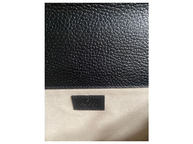 Borsa a mano Gucci Dionysus in pelle nera Nero - vista 2
