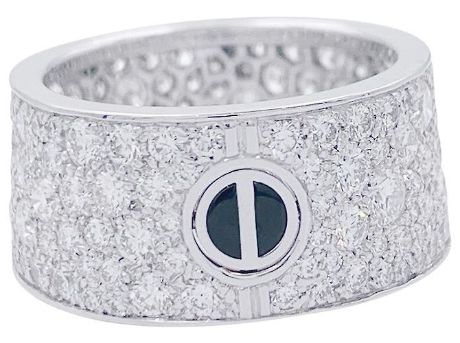 Love Anello di Cartier, "Amore", ORO BIANCO, Diamants. - vista 3