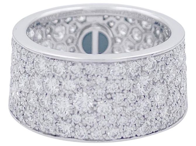 Love Anello di Cartier, "Amore", ORO BIANCO, Diamants. - vista 4