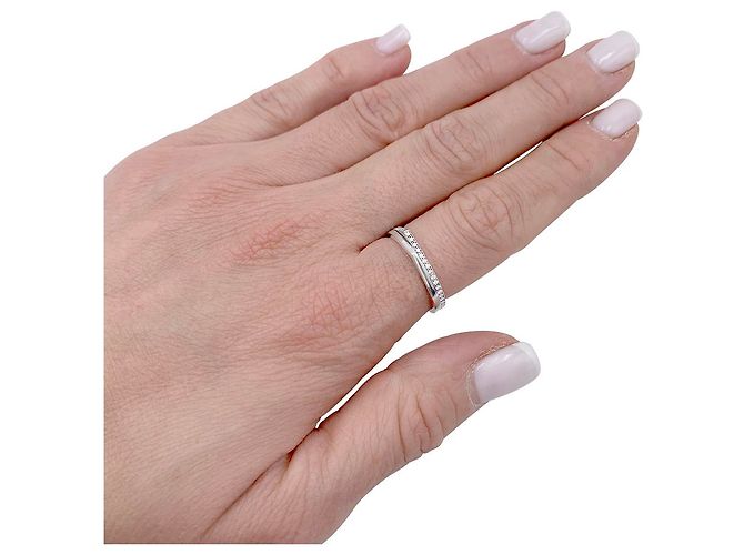 Anello Repossi, "Antifero", ORO BIANCO, Diamants. - vista 7