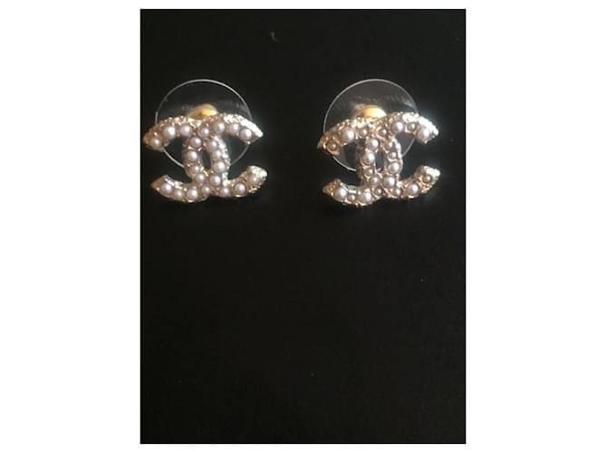 Chanel Ohrringe Golden - Ansicht 3
