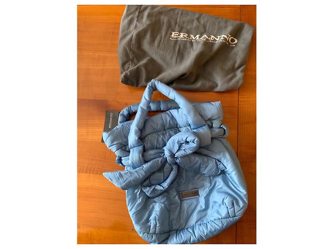 Borsa a mano Ermanno Scervino Priest Blu cielo Blu chiaro - vista 2