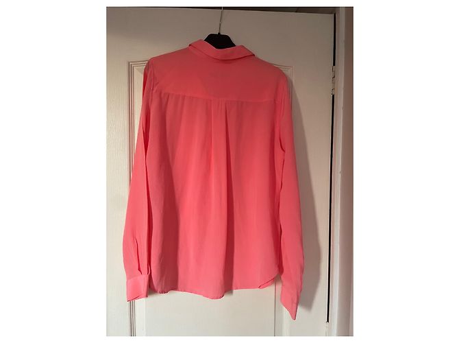 Camisa de seda Lk Bennett rosa - vista 8