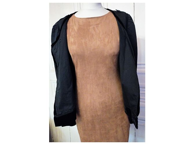 CHAQUETA DE MODA SONIA RYKIEL 4 TEXTURAS T 42 Gris antracita - vista 10
