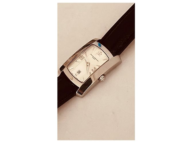 Baume & Mercier Hampton Uhr Stahl Weiß - Ansicht 4