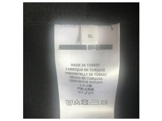 Mcq Hoodie Schwarz Baumwolle XL - Ansicht 9