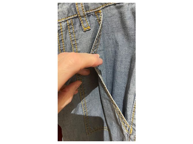 Soeur Hose aus Baumwolle Hellblau 135 cm - Ansicht 4