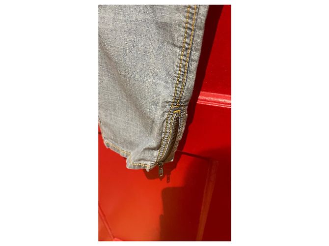 Soeur Hose aus Baumwolle Hellblau 135 cm - Ansicht 5