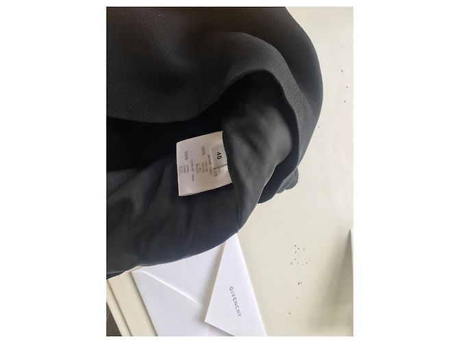 Minifalda asimétrica Givenchy negra de viscosa Negro - vista 5