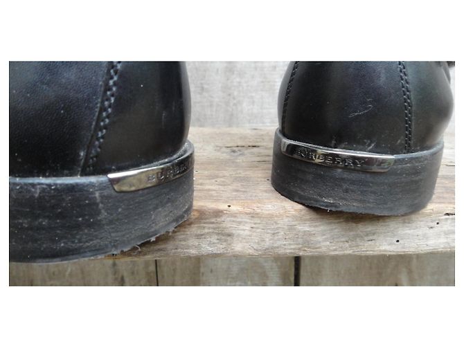 botines Burberry 40,5 Negro - vista 5
