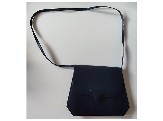 Borsa a tracolla Yves Saint Laurent blu navy - vista 2