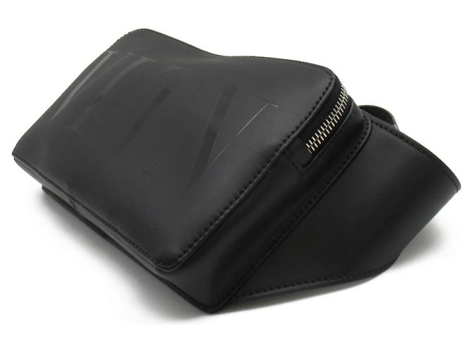 Marsupio Valentino in pelle con logo - vista 3